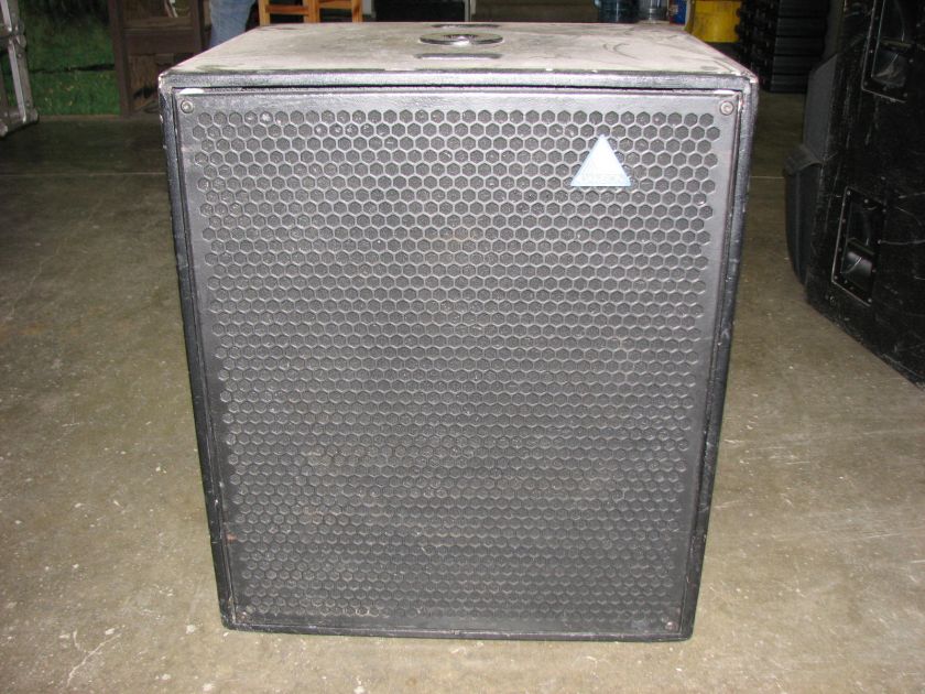 Adamson BX 118 (BX118) Single 18 Sub Speaker Cabinet   Used  