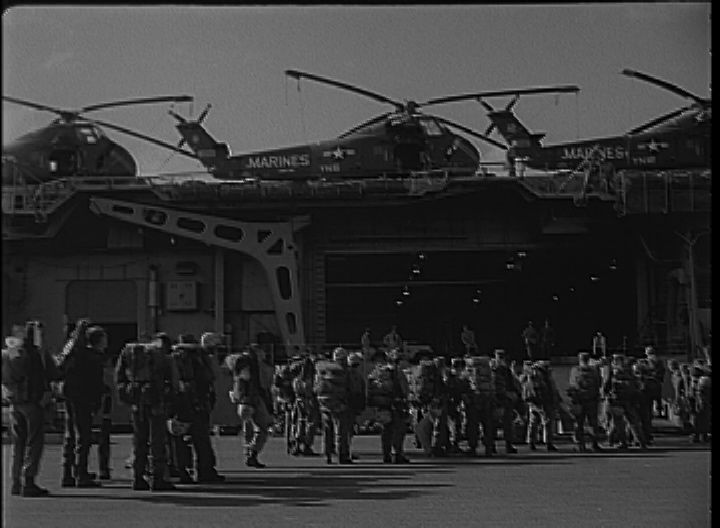 This video documents activity aboard Princeton in the 1950s and 1960s.