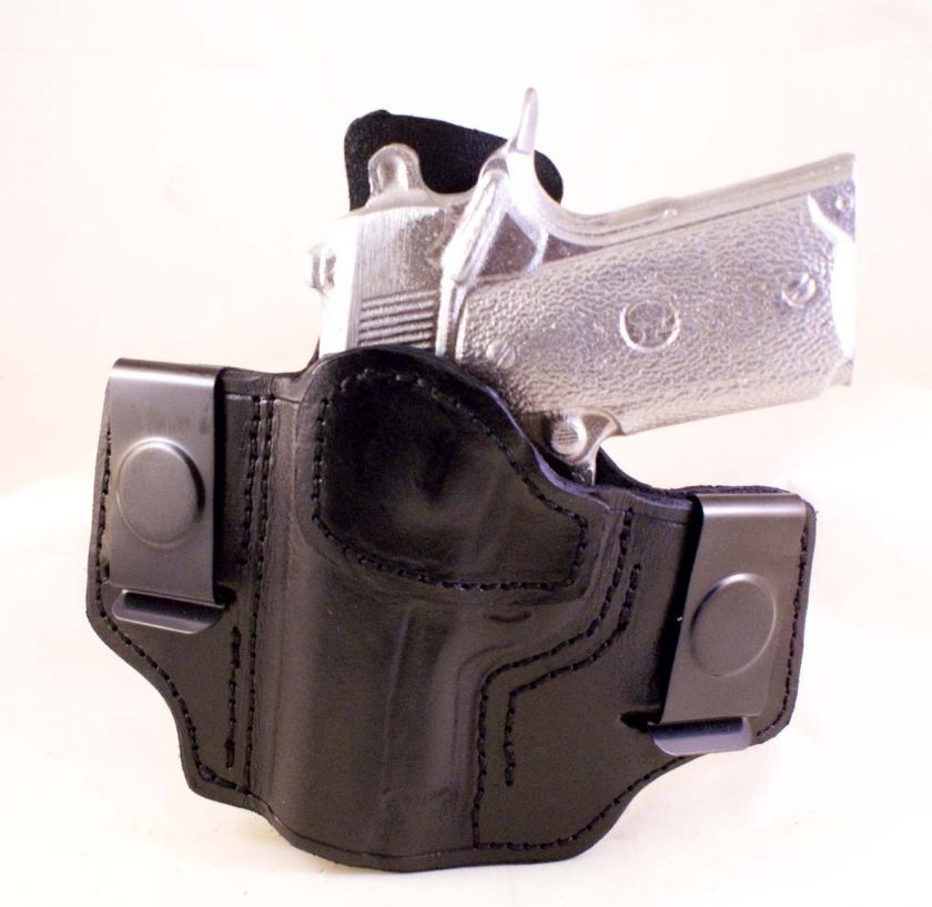 Custom Made 1911 4 IWB Holster with Dual Spring Clips  