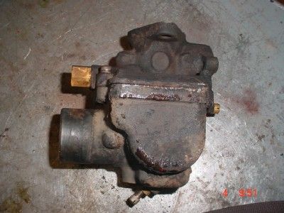 W4 FARMALL TRACTOR ENGINE WORKING CARBURETOR IHC H W4  