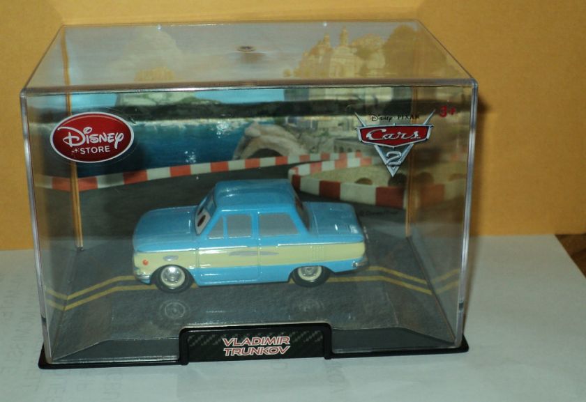 DISNEY CARS 2 VLADIMIR TRUNKOV NEW COLL HARD PLASTIC CS  