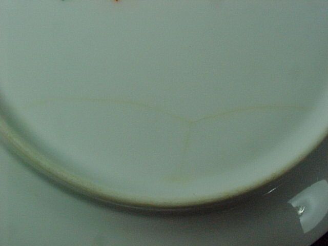 Alcock Staffordshire Blue Transferware Plate Pompeii  