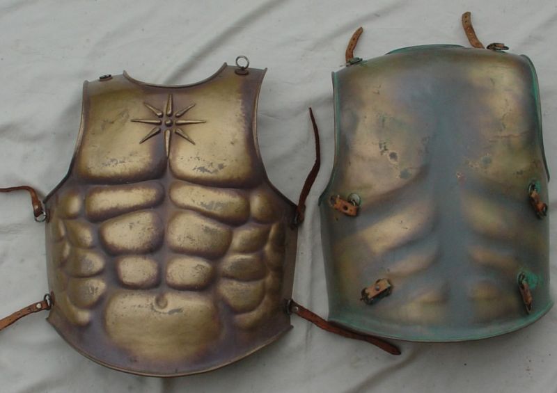 Alexander movie prop armor armour Greek Roman Macedonia officer 