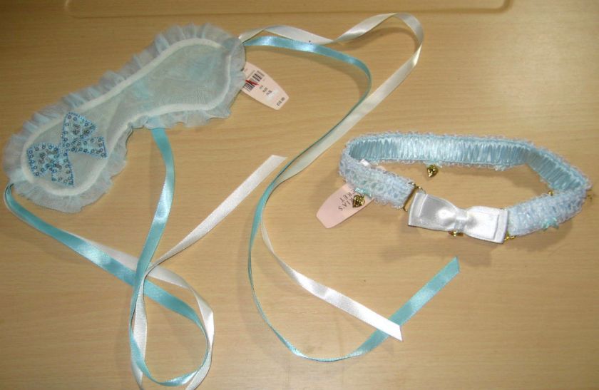 Victorias Secret SLT Wedding Garter & Bacheloret Mask  