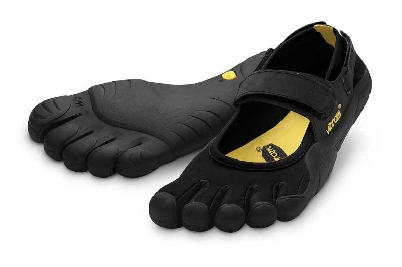 Vibram FiveFingers Sprint W118 Black Womens Toe Shoes Running Minimal 