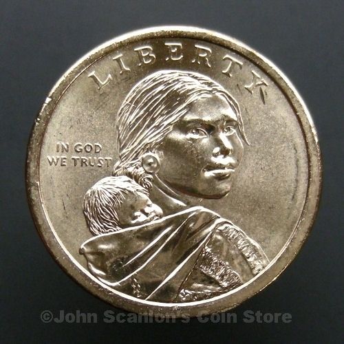 2010 P Native American Sacagawea Dollar   Choice BU  