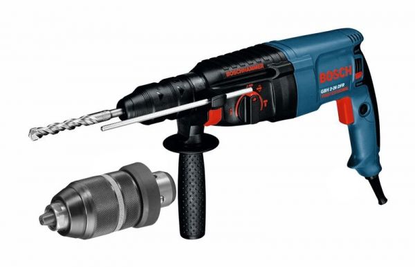 TRAPANO TASSELLATORE BOSCH GBH 2 26 DFR + DMF 10 ZOOM   