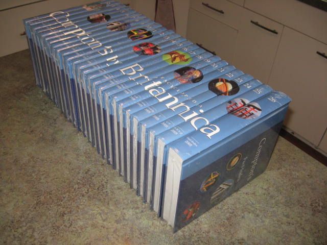 Comptons Britannica 26 volume 2005 complete set BRAND NEW SEALED 