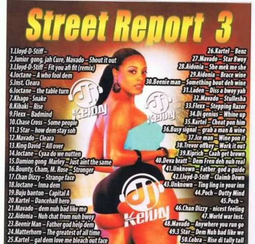 DJ KENNY Street Report 3  (Dancehall Mix ) April 2011  