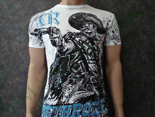 Dethrone Royalty Gunslinger Phil Davis UFC shirt Sz XL  