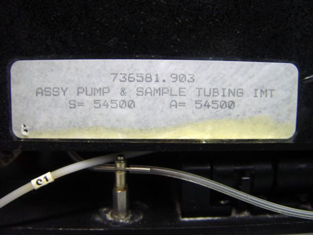 Dade Behring Dimension AR Assy Pump & Sample Tubing  