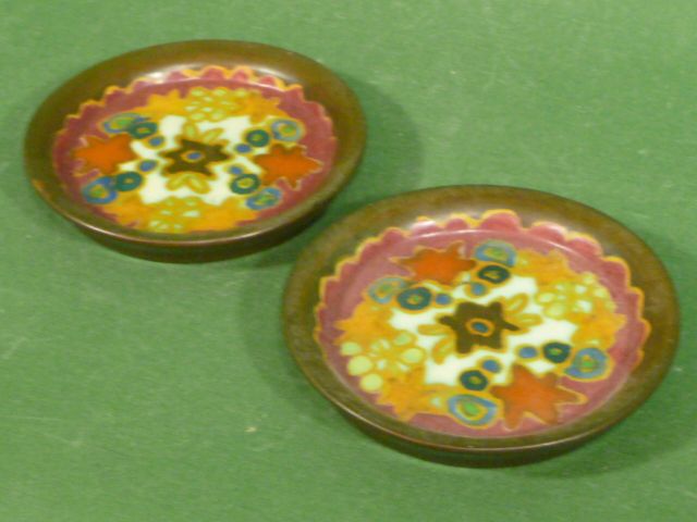 e227 Vintage Set of 2 GOUDA PADS Arnhem decor ASTRA  