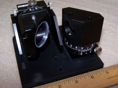 Laser Lens Stage/Table View, Scan, Inspection Mirror  