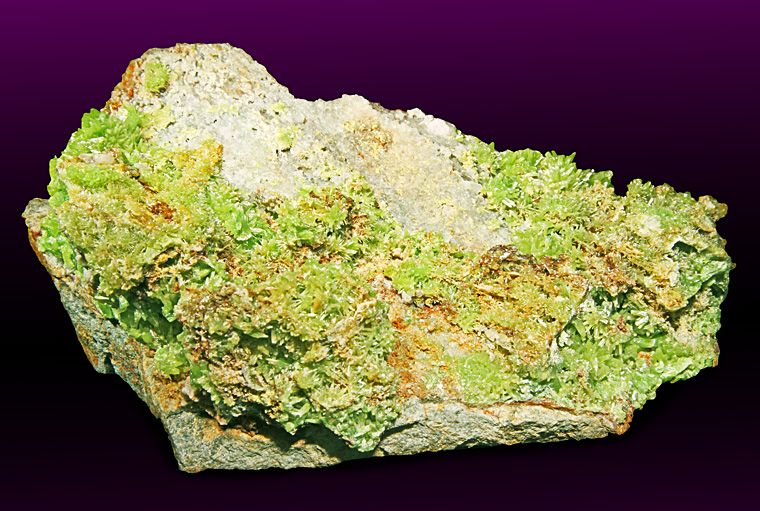 Jade Green PYROMORPHITE Terminated Crystals China  