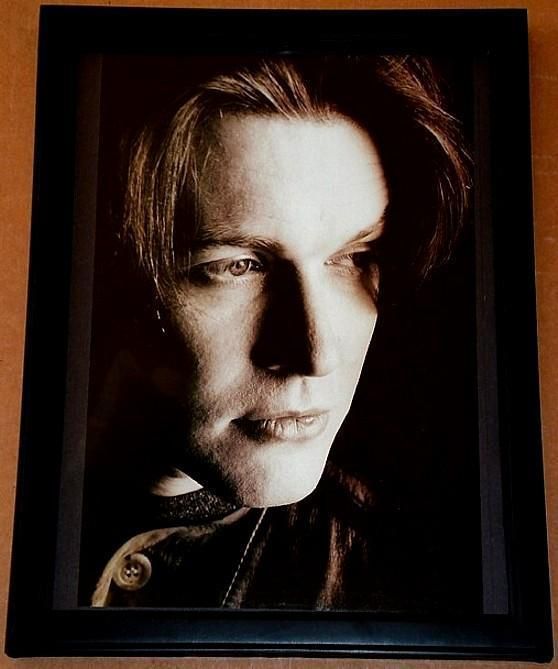 DAVID SYLVIAN JAPAN BAND FRAMED SOLO PORTRAIT TRIBUTE  