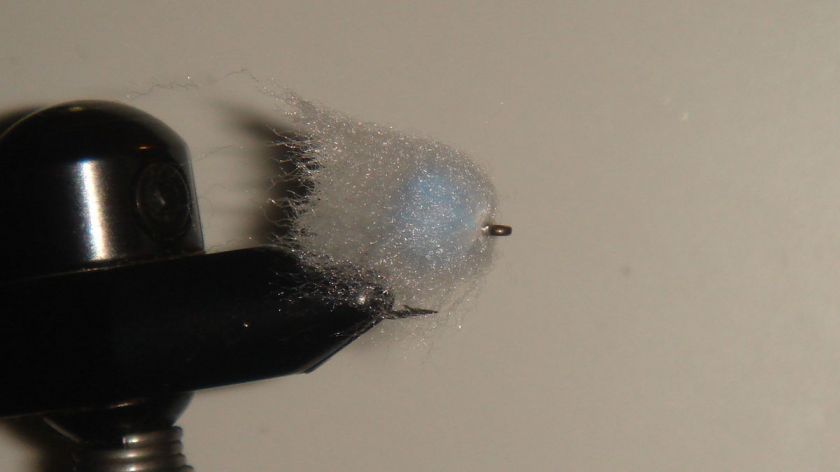   Fly Blue/White  Sz 10 1/2 doz.Steelhead Trout $2.50 US Combined Ship