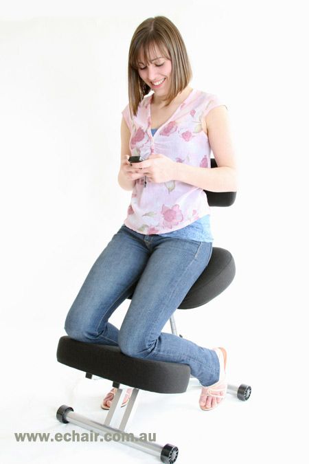 New Super Thick Kneeling Chair with Removable Back *  