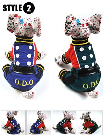 VARIOUS DOG HOODIE puppy clothes Jacket Coat Jumpsuit  