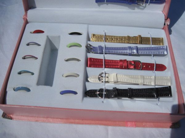 Ashley Interchangeable Watch Bands W Face Rings CRAFTS  