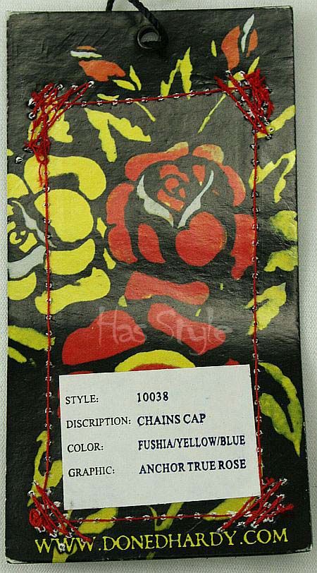 Ed Hardy Trucker Cap sailor skull Chain Cap Unisex Hat  