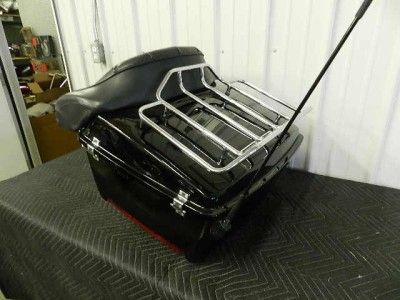 Harley Davidson Touring Trunk /Tour Pack w/seat back, rack