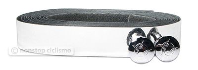 STELLA AZZURRA CROMO HANDLEBAR TAPE  SILVER (CHROME)  