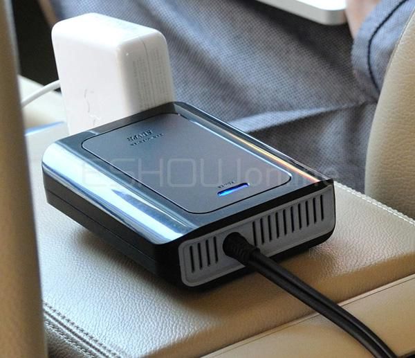 200W Power Inverter Car Charger 12V DC to 220V AC USB  