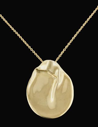 Tiffany & Co. 18k Gold Rare Peretti Madonna Necklace  