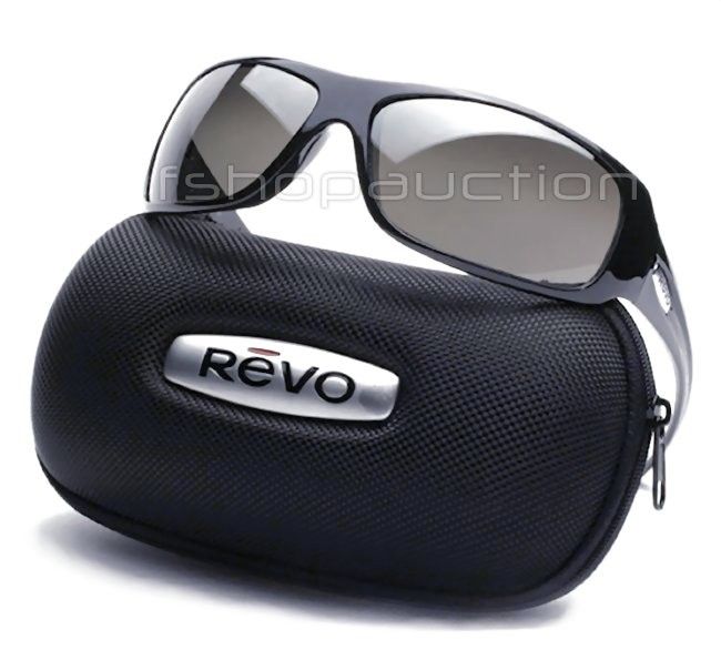 REVO 4038 01 BELAY POLARIZED Graphite Polish Black Recycled Mens 