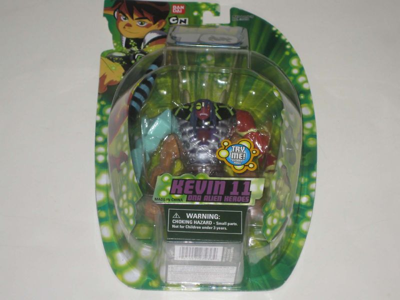 SEALED Ben 10 Ultimate KEVIN 11 DNA ALIEN HEROES Action Figure TOY 