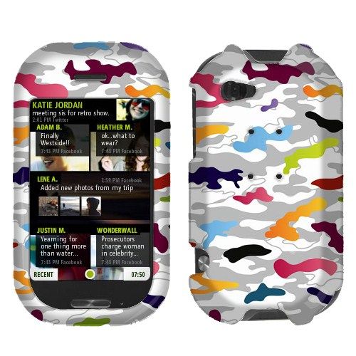 2D ColorCamouflage Hard Case Microsoft Sharp Kin Two  