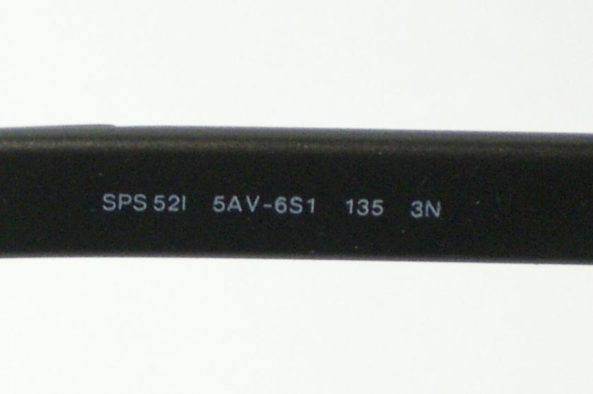 PRADA SPS 52I 5AV 6S1 LAST SUNGLASSES GUNMETAL METAL BROWN 5AV/6S1 