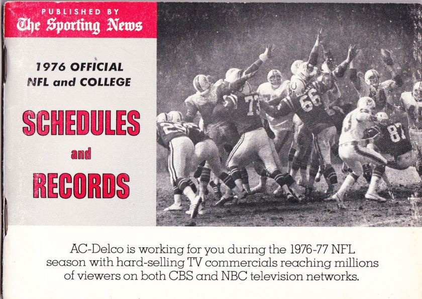   & College Schedules & Records from The Sporting News AC Delco  