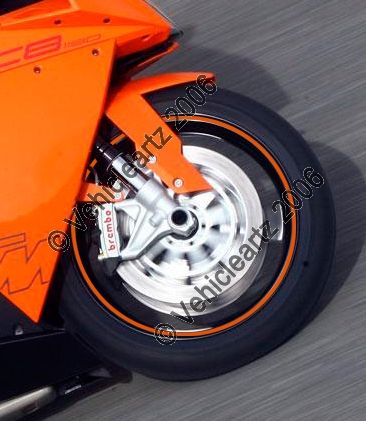 Wheel Rim Tape Stripes  suitable for YAMAHA R1 R6 XJ FZ  