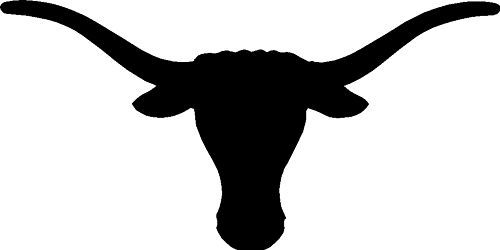 TEXAS LONGHORNS LOGO VINYL DECAL  