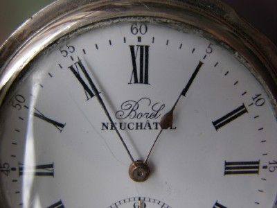 Antique 19th century G.Borel Hugoenin Neuchatel watch  