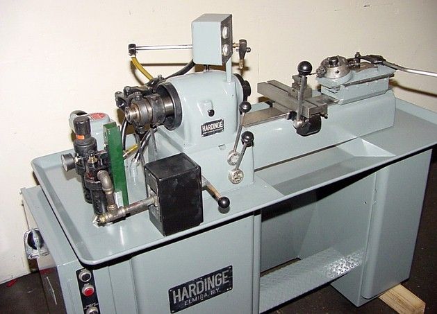 Swg Hardinge DSM 59 SECOND OP LATHE, Vari Speed,CrossSlide&Turret 