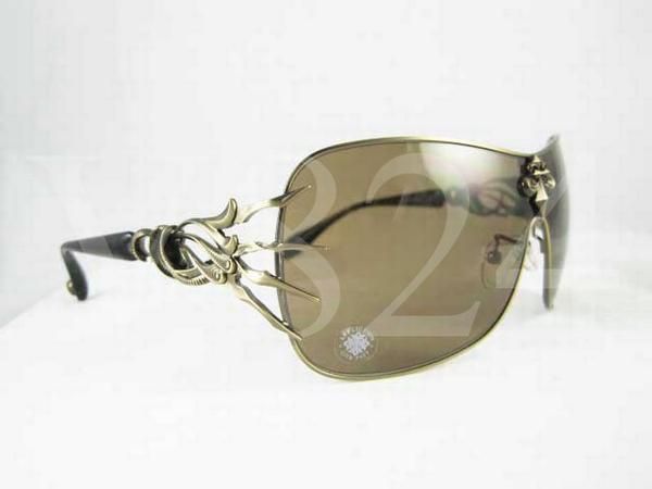 AFFLICTION Eyewear Sunglasses BLADE ANT. GOLD/BLACK  