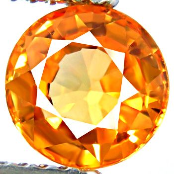 14ct FLAWLESS DAZZLING RARE NATURAL AAA PADPARADSCHA ORANGE SAPPHIRE 