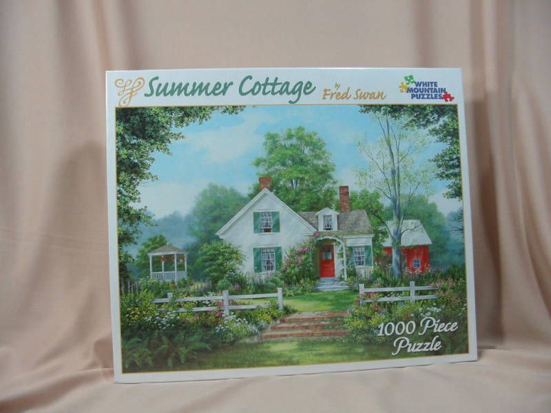 1000pcs jigsaw puzzle Summer Cottage by Fred Swan  
