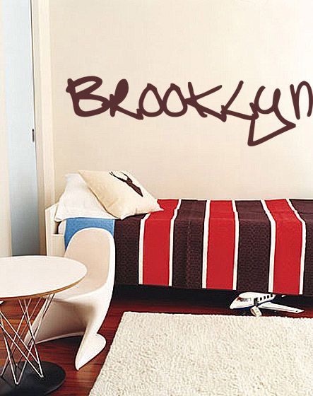 Vinyl Wall Decal Sticker Brooklyn NYC Large 61x17  