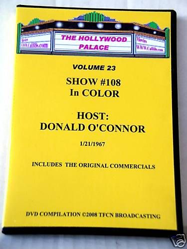 THE HOLLYWOOD PALACE DVD VOLUME 23 Donald OConnor  