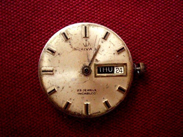 Swiss CLARO/ Burg RAX Men Wristwatch 23 J Movement Dial  