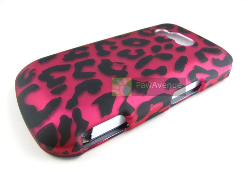 PINK LEOPARD SKIN Hard Case Cover StraightTalk LG 900G  