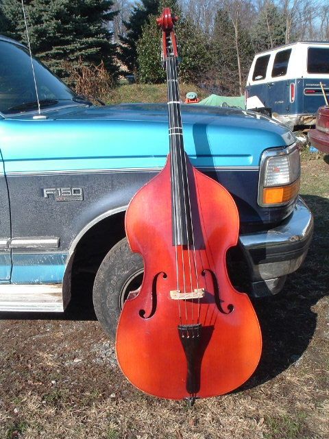 Pfretzschner Upright/Double Bass 1721 Strad  