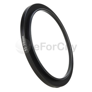 Step UP Adapter Ring 52mm 58mm+UV Filter+Hood 58 mm+Pen  