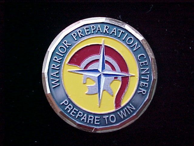 Warrior Preparation Center Commanders Challenge Coin  