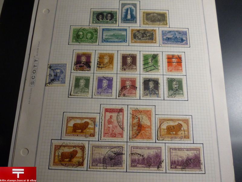 Argentina Stamp Collection  