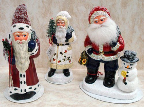 RADKO Candy Man Santa CANDY CONTAINER Schaller 944781BL  