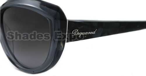 NEW DSQUARED SUNGLASSES DQ 0047 GRAY 92B DQ47 AUTH  